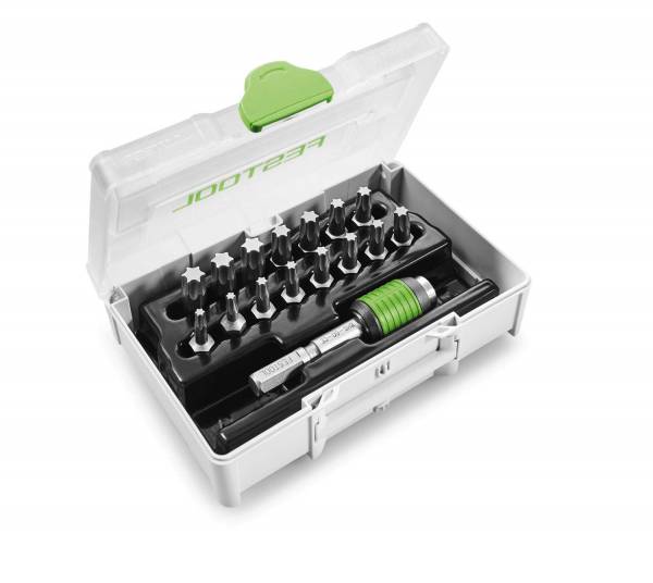 Festool Bit-Sortiment im Micro-Systainer SYS3 XXS CE-TX BHS 60 - NO: 205823