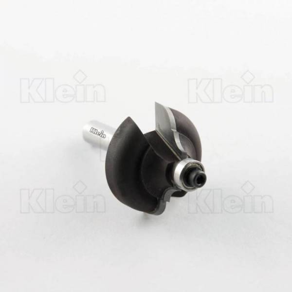 KLEIN® HW Profilfräser mit Anlauflager R1 6,4/R2 4,8 D=35/B=18mm S8 - C132.350.R