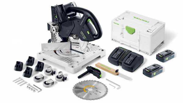 SET: Festool Akku-Leistensäge SYMMETRIC SYMC 70 4,0 EBI-Plus - 577464