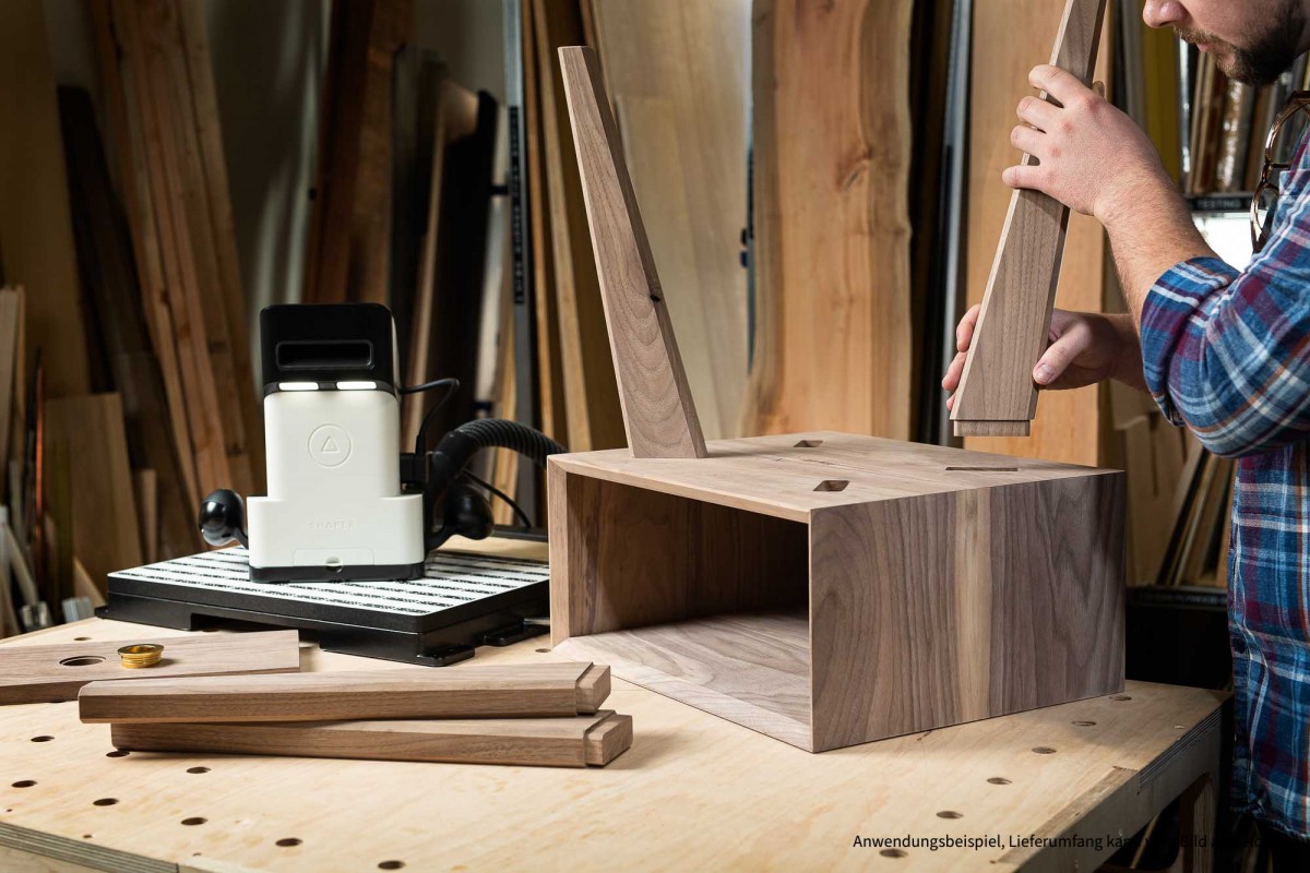 Komplettes Shaper Origin System die weltweit erste handgefuhrte CNC Oberfrase