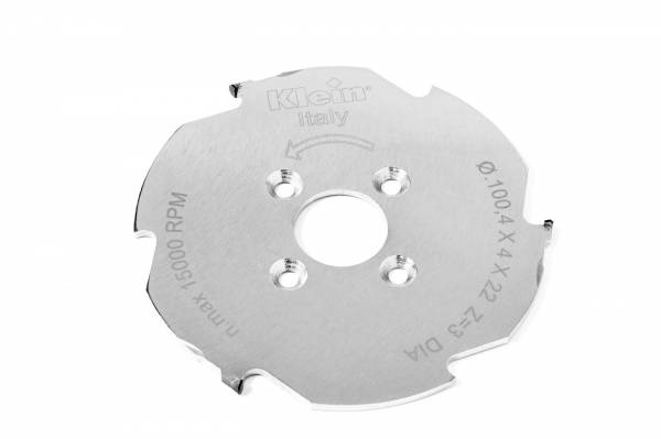 EINZELSTÜCK: KLEIN® Nutfräser für P-System (Diamant) für CNC Ø100,4 x 7 x 30mm - XAH100.10330