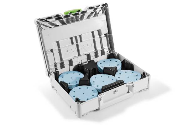 Festool Schleifmittel-Systainer GRANAT - Ø 125 mm - SYS-STF D125 GR-SET - 578193