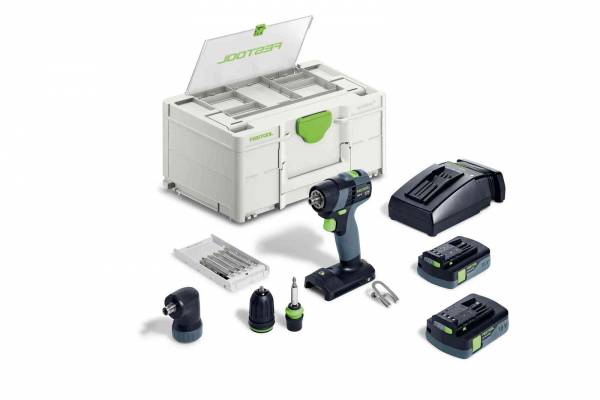 Festool kompakter Akku-Bohrschrauber TXS 18 C 3,0-Set - 576896