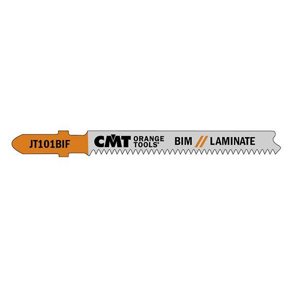 CMT Stichsägeblätter für feine und gerade Schnitte, LAMINAT, 1,5 bis 15mm Materialstärke (5 Stück)