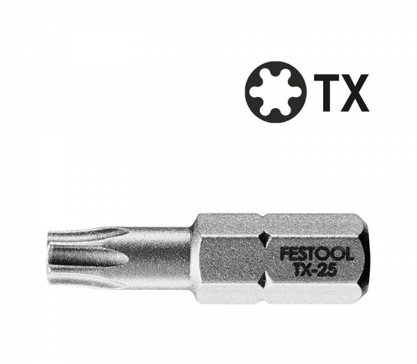Festool Standard Bit TX 25 25mm - 10 Stück