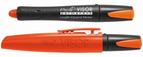 Pica VISOR permanent Longlife Industrial Marker - Farbe: fluo-orange - 990/054