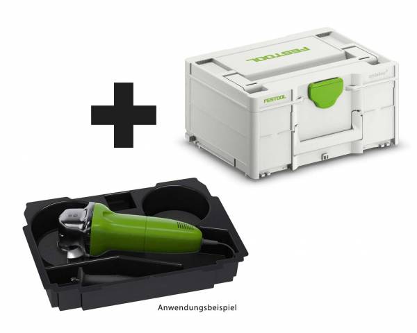 SET: Festool Systainer SYS3 M 187 + Einlage für Ø 125mm Winkelschleifer