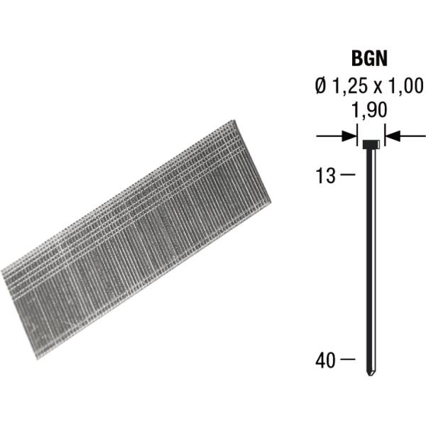 Stauchkopfnägel Typ BGN, 50mm verzinkt VE à 5000 Stück