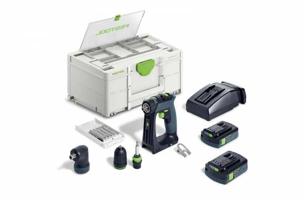 Festool kompakter Akku-Bohrschrauber CXS 18 C 3,0-Set - 576884