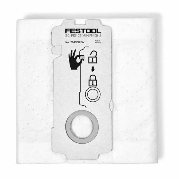 Festool SELFCLEAN Filtersack SC-FIS-CT 25 - 5 Stück - 577484