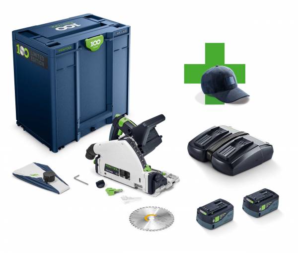 100 Jahre Festool Akku-Tauchsäge TSC 55 KEBI-Plus/XL 100Y - 578226