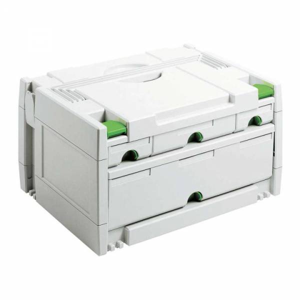 Festool SORTAINER mit 4 Schubladen SYS 3-SORT/4 - 491522