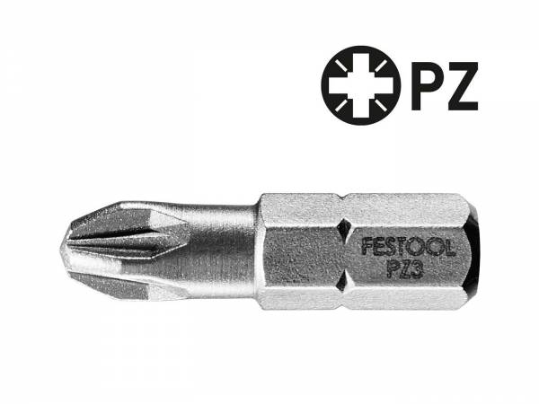 Festool Standard Bit PZ 3 25mm - 10 Stück