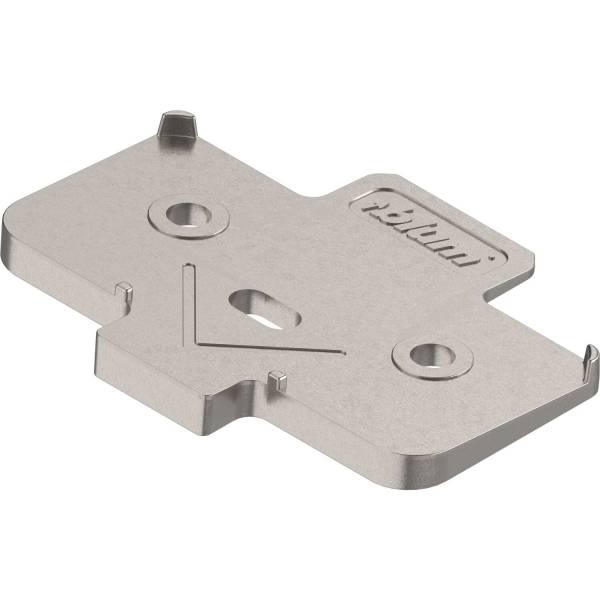 BLUM Winkelkeil kreuzform, -5° Schraubversion, Zink, Distanzstärke: 6 mm - 171A5500