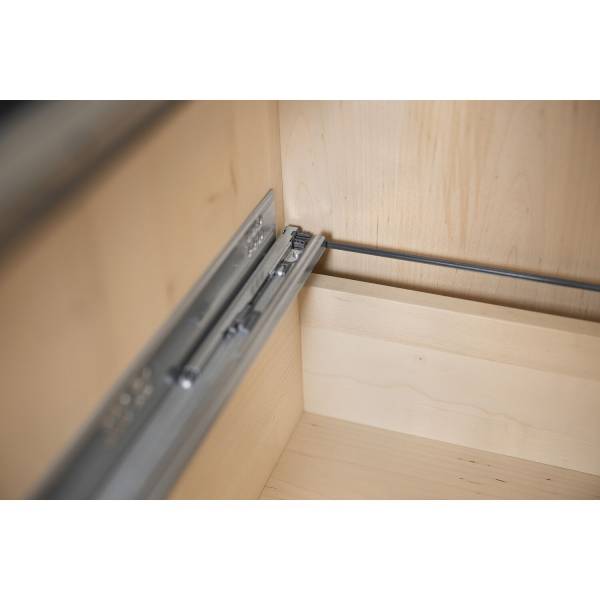 BLUM TIP-ON Synchronisierungswelle für TANDEM TIP-ON, Länge 1140 mm, KS grau
