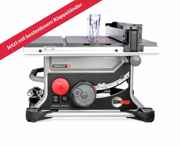 SAWSTOP kompakte Tischkreissäge, 79mm Schnitthöhe