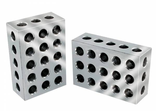 1-2-3 Blocks - metrisch -Bohrschablone & Multi-Werkstatthelfer