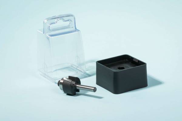 Hochwertige Kunststoffbox für Fräswerkzeuge, Schaft 8mm & 6mm
