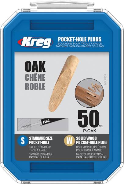 KREG® Holzdübel - Eiche 50 Stk - P-OAK