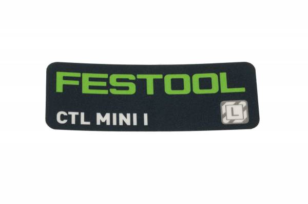 Festool Typenschild CTL MINI I (Originales Ersatzteil) - 10739587 / 10042293