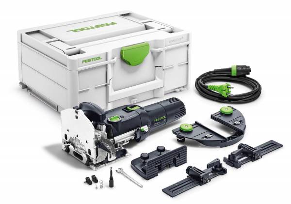 SET: Festool Dübelfräse DF 500 Q-Set DOMINO (mit Leistenanschlag & Queranschlag) - 576420