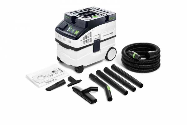 Festool Absaugmobil CT 15 E-Set CLEANTEC mit Saugzubehör - 577415