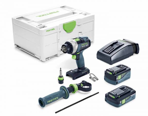 Festool Akku-Bohrschrauber QUADRIVE TDC 18/4 5,0/4,0 I-Plus - 577649