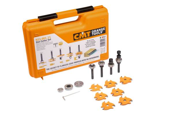 CMT umfangreicher Scheibennutfräser-Satz - Schaft 8mm - 923.001.11