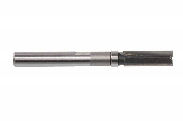 HW Micro-Bündigfräser Ø 6,4 mm / Nutzlänge 19mm - Schaft 6 & 8 mm - Anlauflager am Schaft