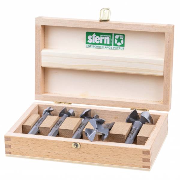 STERN TRIBUS Forstnernbohrer-Set Ø 15 - 35 mm - 5-teilig - Made in Austria