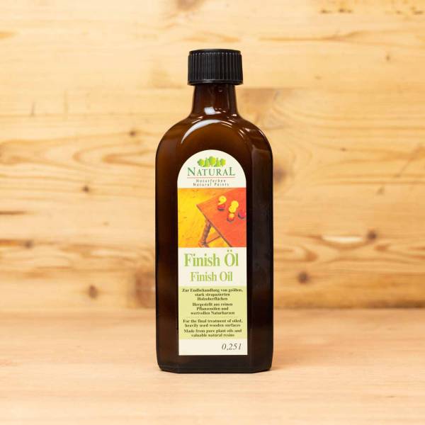 NATURAL Finish-Öl für geölte Möbel und Böden - 250ml Flasche