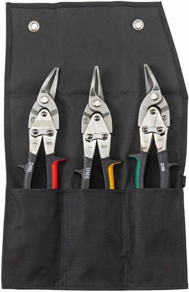 Bessey Figuren-Scheren-Set in Rolltasche DSET16