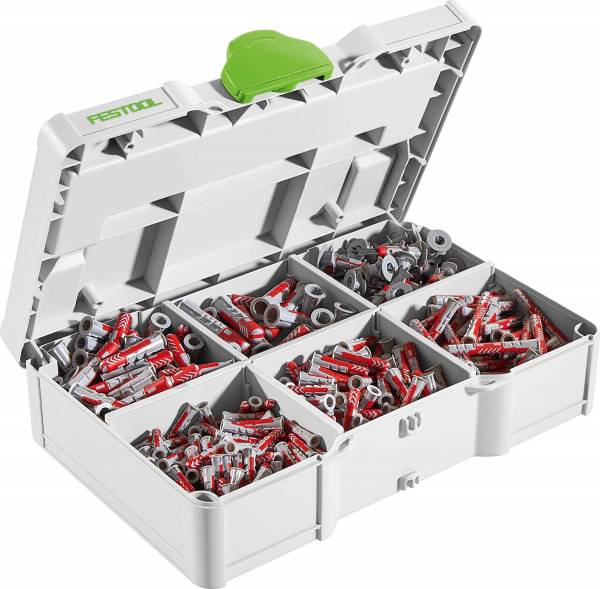 Festool DuoPower Dübel-Set im Mini-Systainer³ SYS3 S 76-DBL-Set - 578113