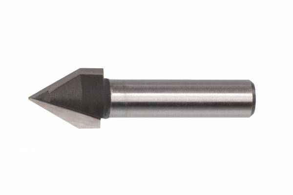 KLEIN® V-Nut und Schriftenfräser - Schneidenwinkel 60° Ø 12,7mm - Schaft 8mm - C110.127.R