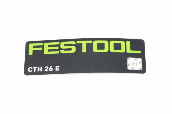 Festool Typenschild CTH 26 E (Originales Ersatzteil) - 10737642